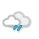 bedekt, matige regen