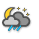 meteo: molto nuvoloso, pioggia