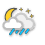 weather: heavy showers