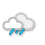 Wetter: bedeckt, Regen